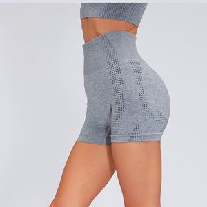 Grey Vital Seamless Shorts